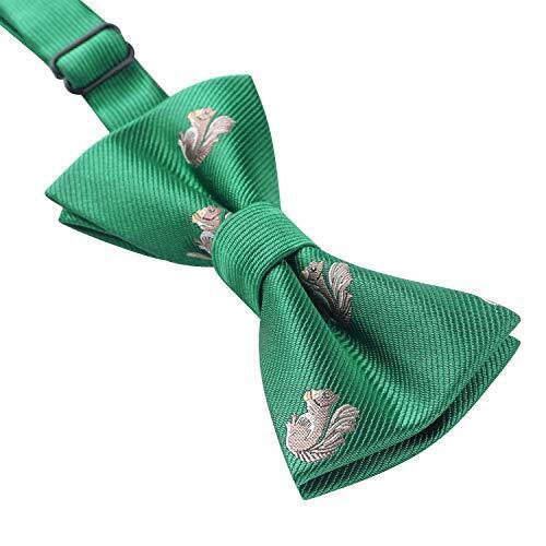 Bow Ties for Boys Pre Tied Toddler Bow Tie Adjustable Kids One Size Green-1 - Bild 5 von 6