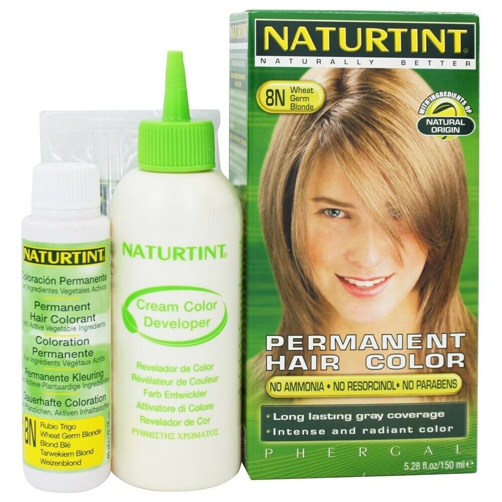 Naturtint Permanent Hair Colorant 8N Wheat Germ Blonde, 4.5 Ounces