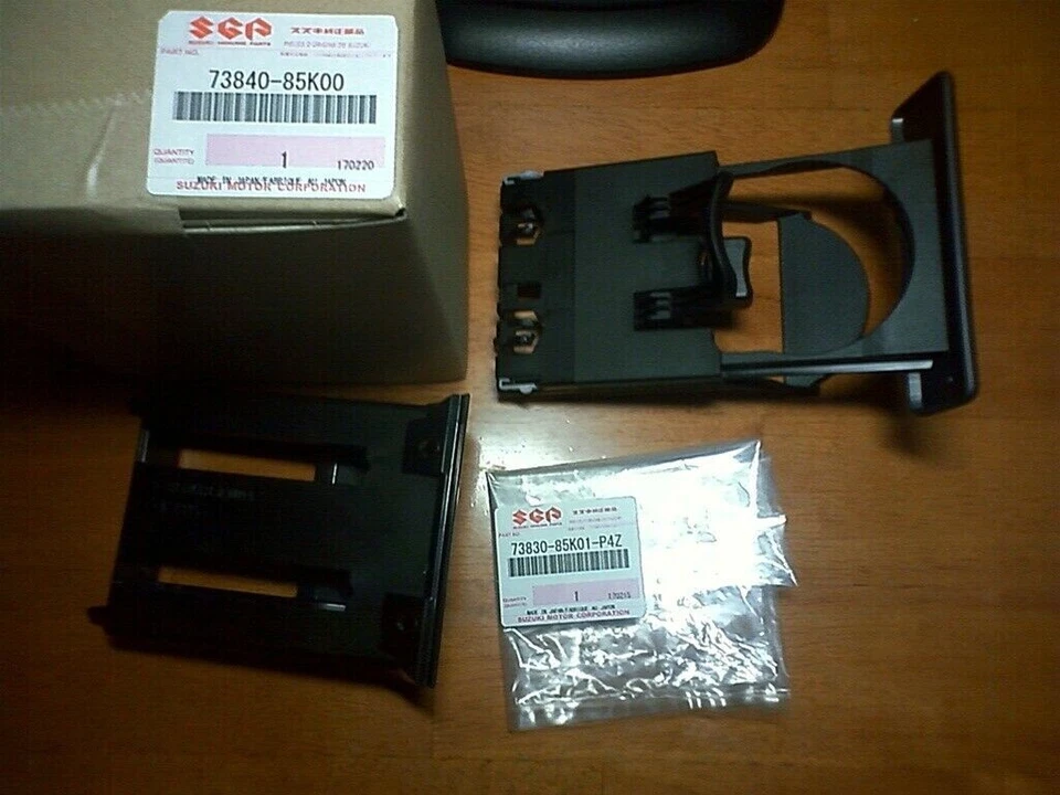 SUZUKI GENUINO Lapin SAMURAI Jimny JB23 Portavasos Portavasos Estuche Soporte Foto 2 de 3