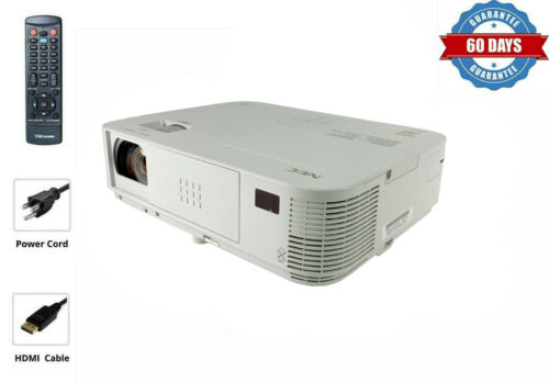 3200 ANSI DLP Projector HD HDMI 1080p for Powerpoint Video Presentation w/bundle - 第 1/6 張圖片