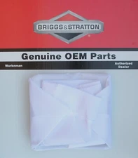 Genuine OEM Briggs & Stratton  GRASS BAG 1703764sm 15.9 x 16.5 7030847, 717037