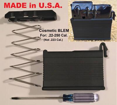 BLEM Magazine Extension Kit to 9 Rounds, fits Savage AXIS 10 & 110 .22-250 Cal.