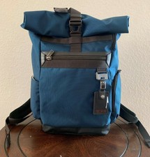 tumi harrison oak roll top backpack