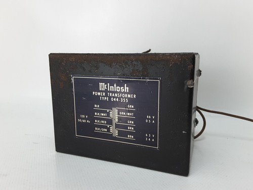 MCINTOSH MR 78 FM TUNER PARTS: POWER TRANFORMER O44-355