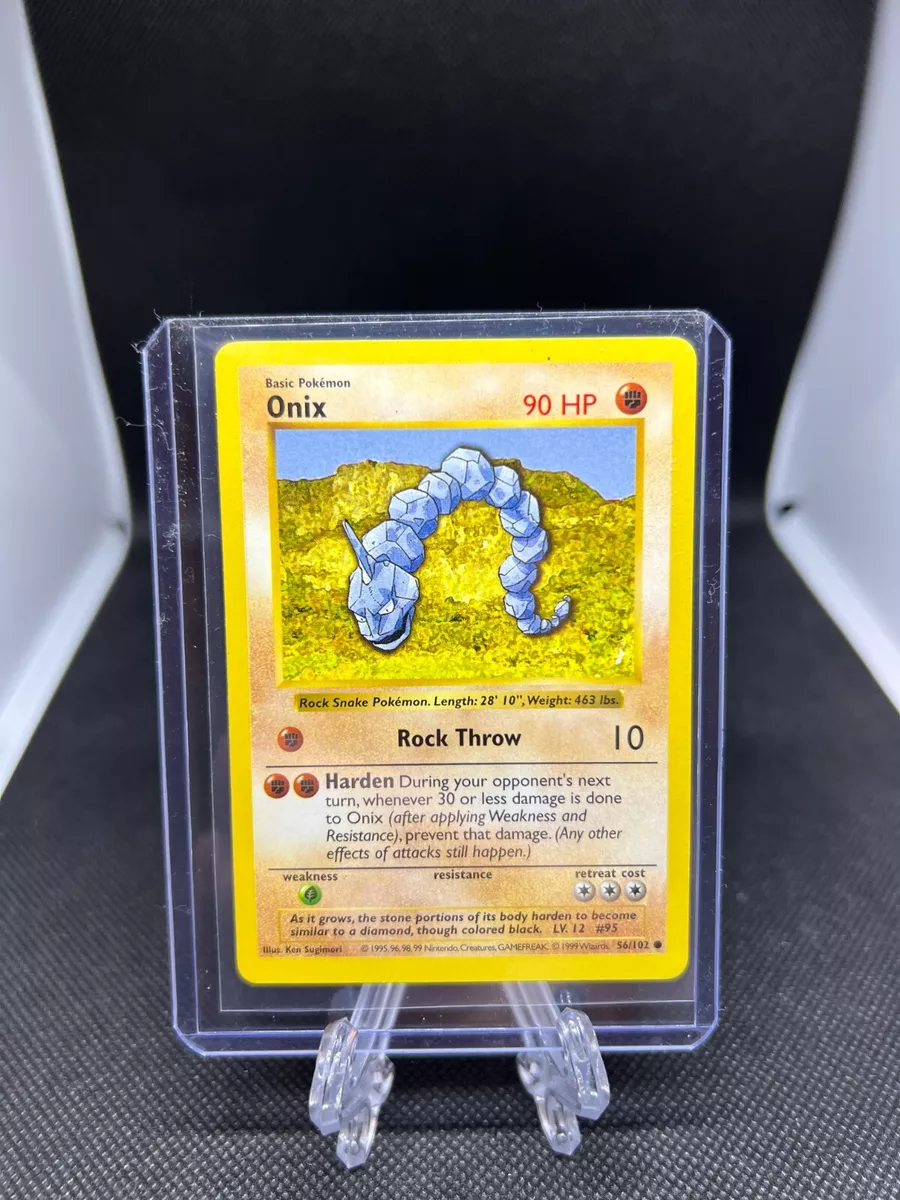 Onix - Base Set (Shadowless) - Pokemon