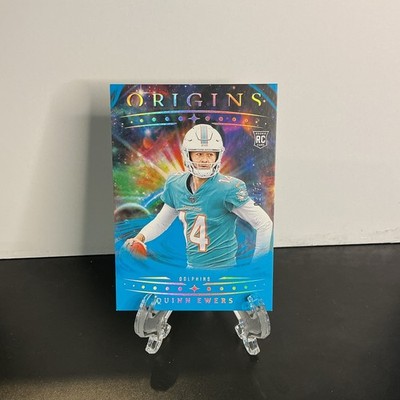 Panini 2025 Origins Rookies Quinn Ewers Rookie Turquoise #102 /50 Dolphins
