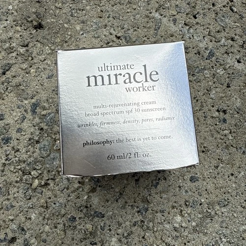 Philosophy Ultimate Miracle Worker 30 SPF Sunscreen 2 fl. oz.  BB 08/2025  (NEW)