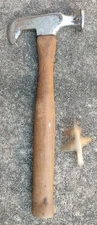 Rare Antique Belknap Bluegrass Louisville Drywall Hammer w/mfg mark