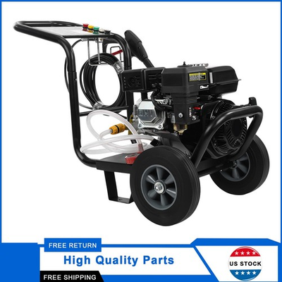 #ad #ad PETROL PRESSURE WASHER for Cars Fences 240 BAR Gas Powered Spray Gun 212cc $255.22
