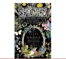 Iron Orchid Designs Transfer Flora Greca Spring 2026