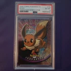 #133 Eevee Foil Topps TV Animation Series 3 Holo Pokemon Card PSA 6 MINT