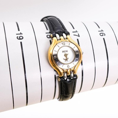 MCM Watch Logo Quartz Women's Leather Belt 588 MCM,13036 | eBay