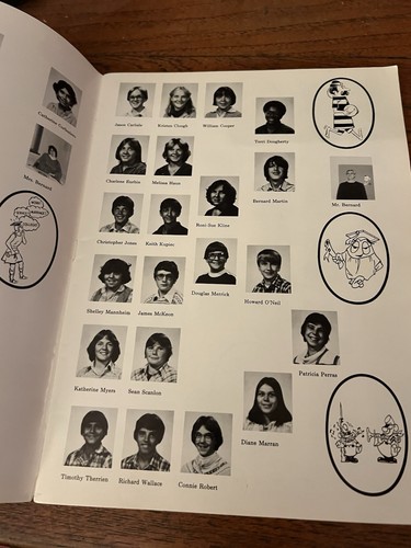 1980-1981 North Adams Middle School Yearbook Annual Massachusetts Vintage Rare - Picture 4 of 8
