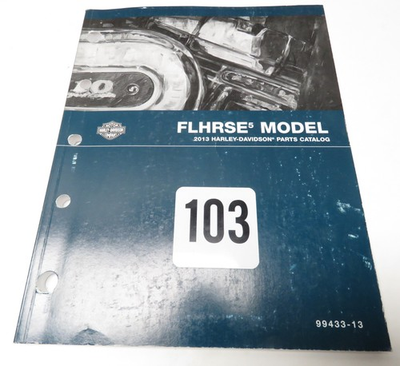 #ad NEW Harley Davidson 2013 FLTRSE5 Screamin Eagle Road King Parts Catalog 99433 13 $20.00