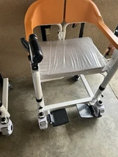 5 in 1 Wheelchair Patient Transfer Chair Shower Lifter For Elderly Disabled