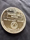 Vintage U.S Bunker Hill Refining Company *  1oz .999 Silver Coin * Super Rare *