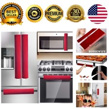 Refrigerator Door Handle Covers,Keep Your Kitchen Appliance Clean from Smudge...