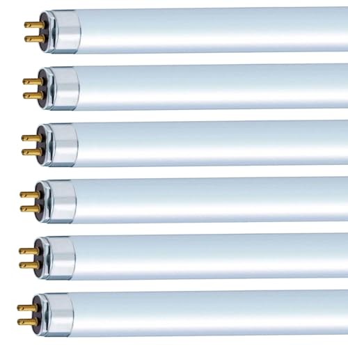 5x Fluorescent Tube 9 inch 6W T5 WHITE 3500K (Multipack deal)