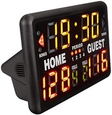 BSN SPORTS Multisport Indoor Scoreboard with Remote ,Black