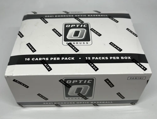 2021 Panini Donruss Optic Baseball Value Cello Pack Box - New & Factory Sealed