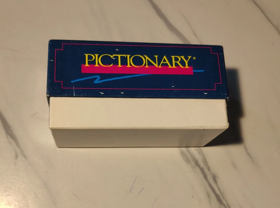 Pictionary Vintage Blue Box Replacement Drawing Cards BOARD GAME CARDS - Image 2 of 3