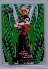Gavan Hauck 2024 Leaf PBR Bull Riding 1/1 Pre Production Proof