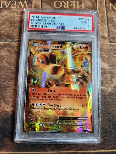 PSA 9 - 2014 Charizard EX Black Star Promo XY29 XY Holo