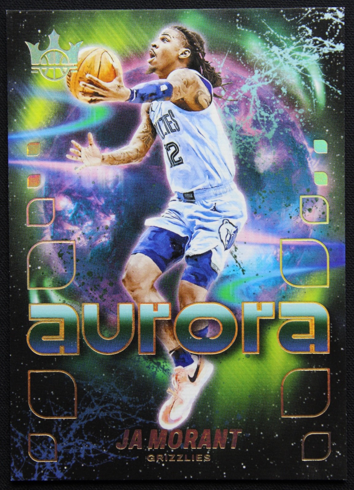 2019-20 Panini Court Kings Ja Morant Aurora SSP RC #26