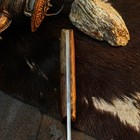 9.1" Collector Damascus Hunting Bush craft Full tang Knife+Wood Handle — photo 8