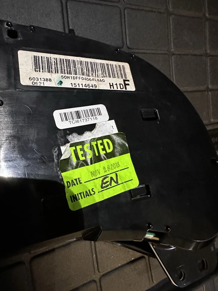 2003-2007 CHEVY SILVERADO GMC SIERRA ПРИБОРНОЙ ПАНЕЛИ 15114649 - Изображение 3 из 4