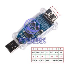NEW FTDI USB to 1.8V 2.5V 3.3V 5V TTL UART Switch Serial Adapter Module