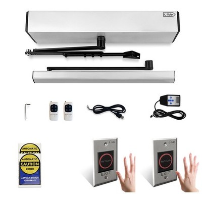 Automatic Touchless Open Door Opener with Wired 304 Stainless Steel Hand Sensor