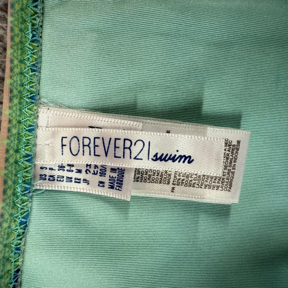 Forever 21 многоцветный женщин размер S Tribal геометрический эластичной плавать бикини низ - Изображение 4 из 4