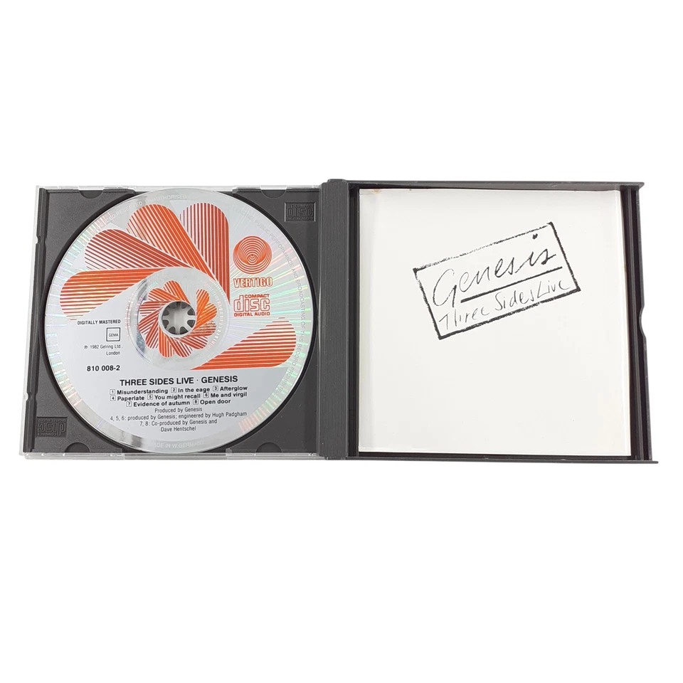 Genesis - Three Sides Live - 1982 - 15 Songs- 2CDs - Zustand gut - Bild 3 von 4