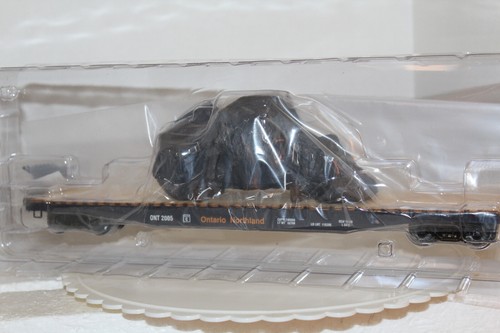 LIONEL #82702 ONTARIO NORTHERN SCALE PS-4 FLATCAR W/LOAD - Picture 2 of 2