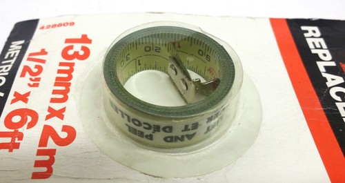 LUFKIN RY22ME 13mm x 2m 1/2" x 6Ft Replacement Tape "MADE IN CANADA" - Picture 4 of 4