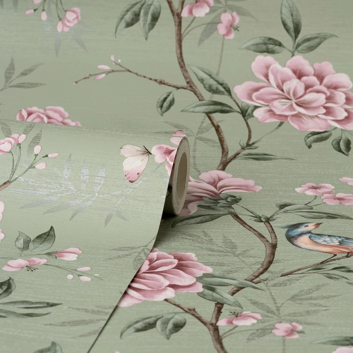 アート　PRETTY GREEN Prints 「Pocket Full」 Trendy Green Indie Y2K Flowers Pattern