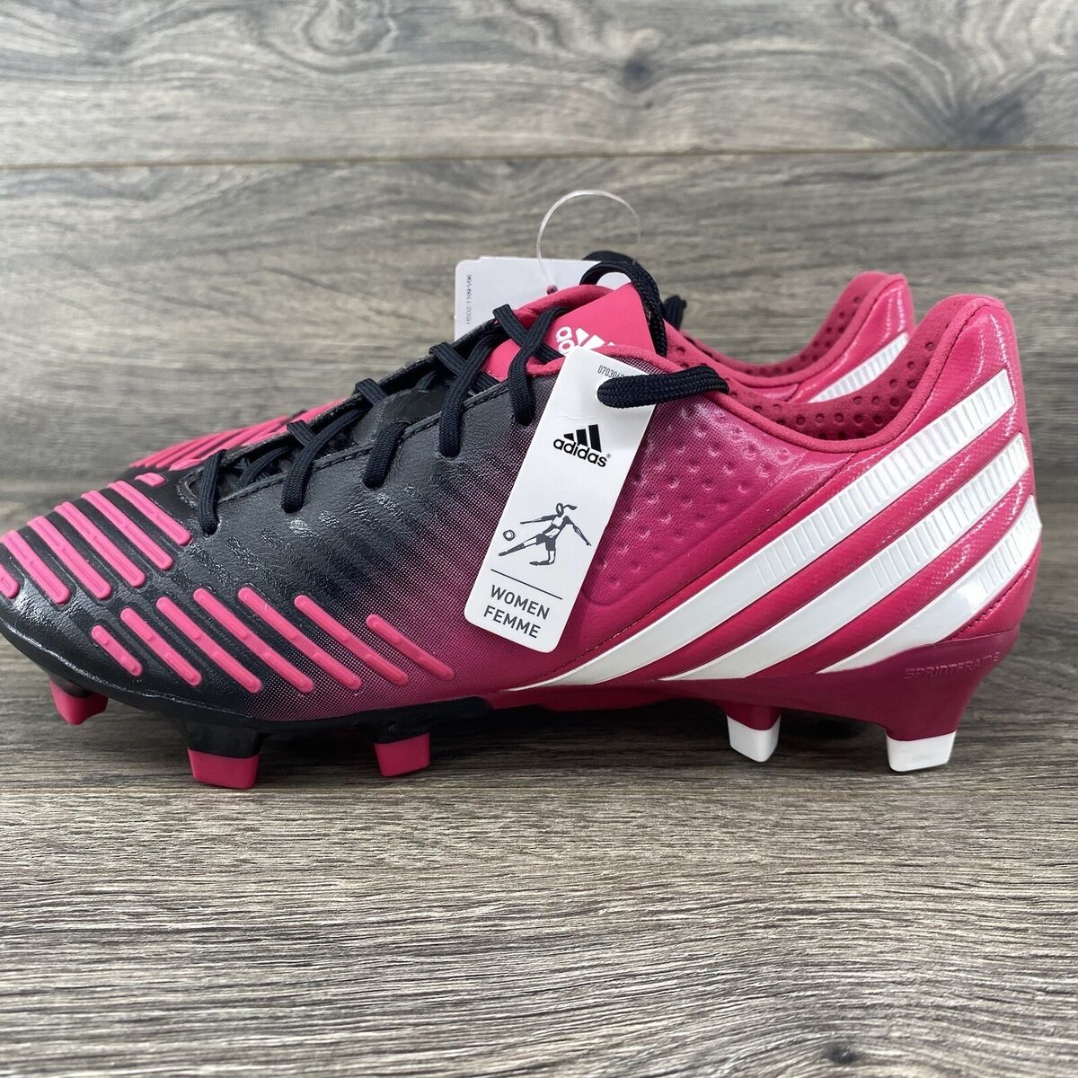 Adidas Predator LZ TRX FG Women's Soccer Cleat Size 6 Pink Adidas Predator LZ TRX FG Women's Soccer Cleat Size 6 Pink