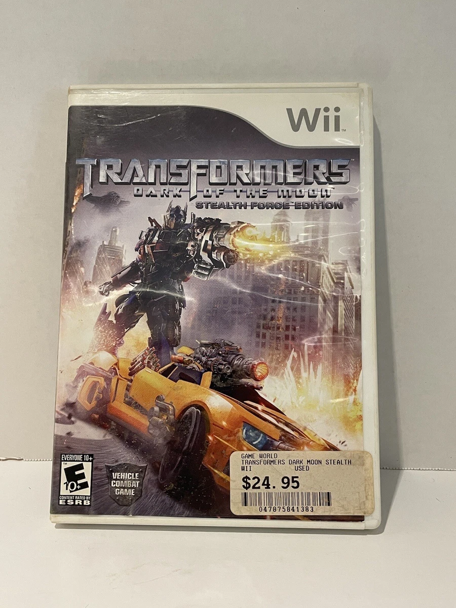 Transformers dark of the moon stealth force edition wii new arrivals