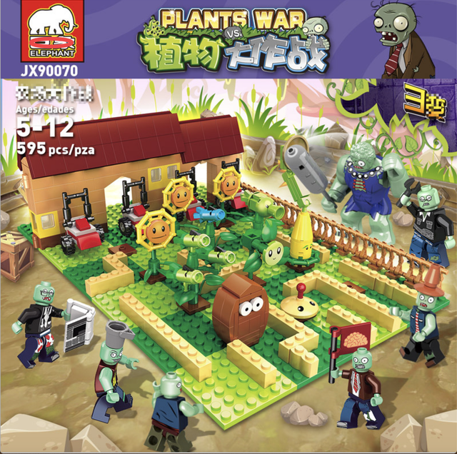 plants v zombies lego