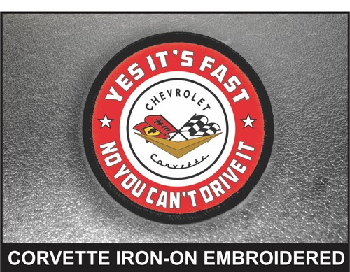 Corvette Emblem Iron-On Patches - All Model Collection - Picture 5 of 13