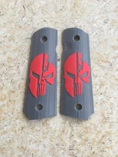 Full Size 1911 Grips Templar cross for full size Colts, 3D printed Magwell 
