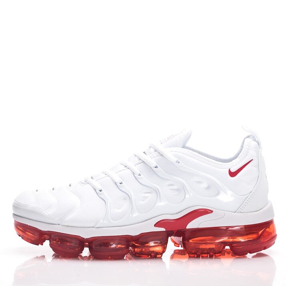 Nike Air Vapormax Plus TN White Red Sole Men's Size | eBay Nike Air Vapormax Plus TN White Red Sole Men's Size | eBay