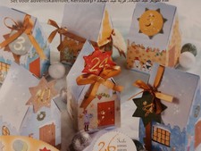 Süßer Adventskalender Weihnachtsdorf "BRINGMANN" 26-tlg. Glitzer Advent *NEU+OVP
