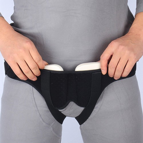 Pain Relief Truss Brace Men Hernia Support Double Inguinal Groin Hernia Belt