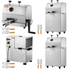 3/4 Rollers Sugar Cane Juicer 661/110LBS/H Output 750/800W 2.4" Inlet