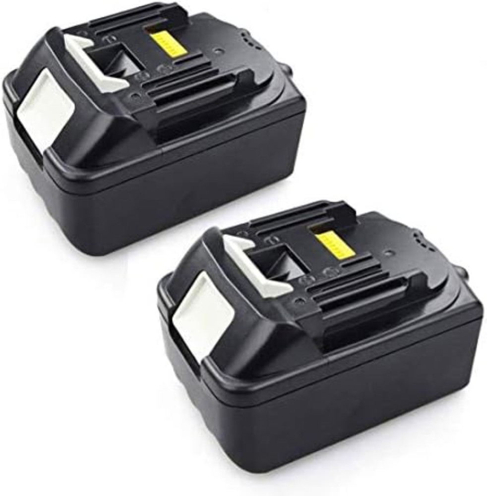 Kit 2x Batteria 18V 5.0Ah Compatibile Makita BL1850B Celle LG Premium