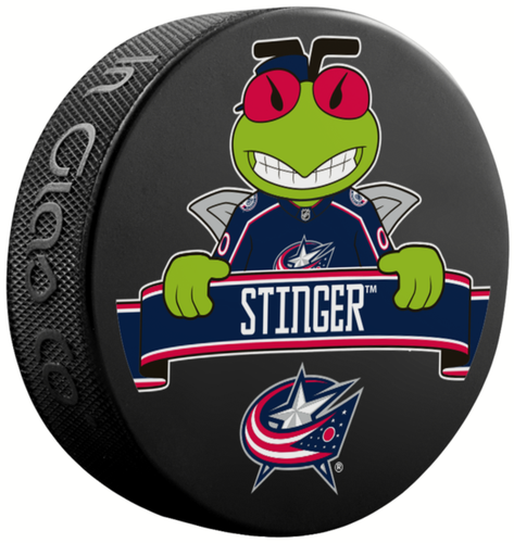 columbus blue jackets hockey puck