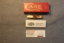 CASE XX  R5282SP SS RED STAG BABY DOCTORS  KNIFE