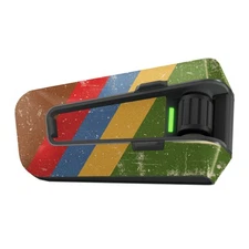 For Cardo Packtalk Edge Neo Pro Skin Stickers Matte Removable RE005 Retro Green